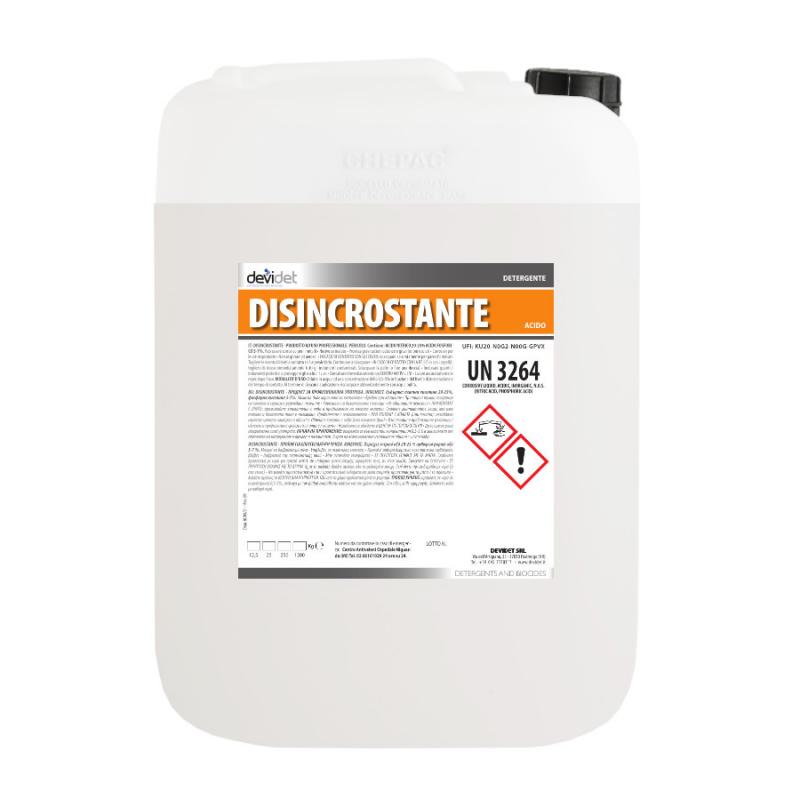 Devidet - Detergente Acido Mungitrice Disincrostante, Pulizia impianti  superfici